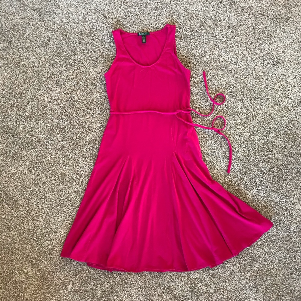 Ralph Lauren Fuchsia Sundress
